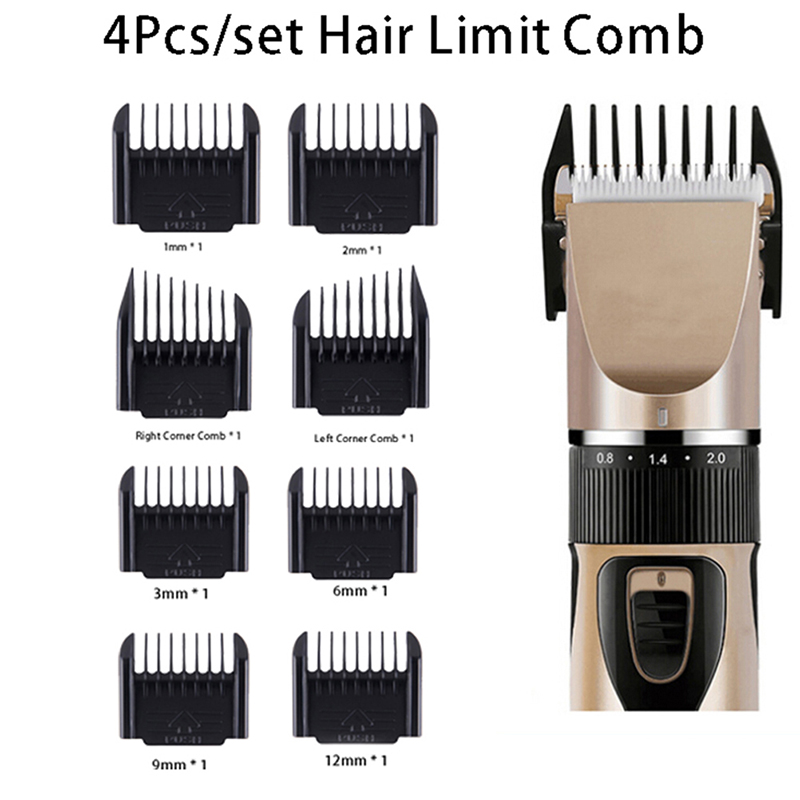 Men'S Grooming Guide - Juego de 4 Peines Guía para