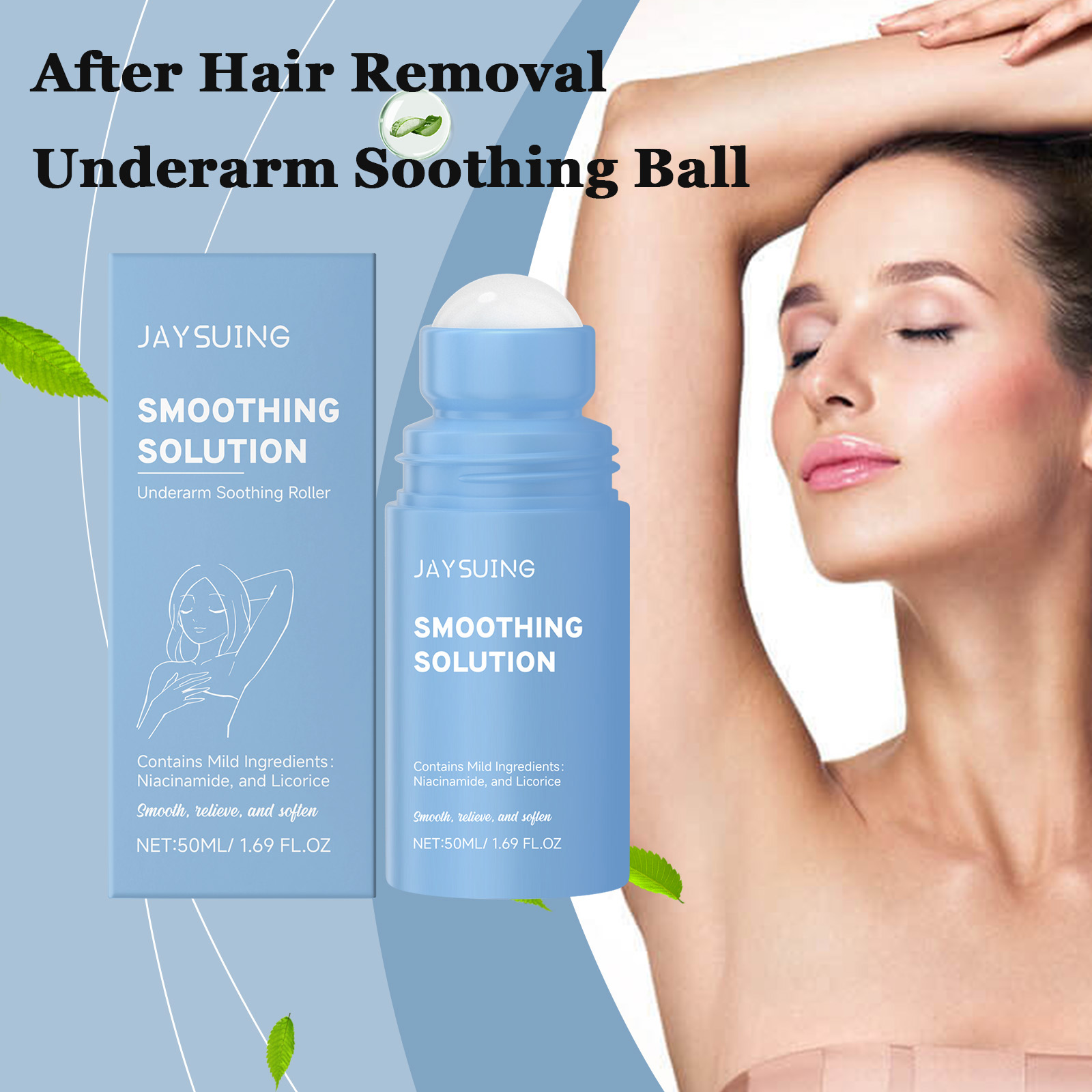 Ingrown Hair Serum - Rodillo calmante para después del afeitado