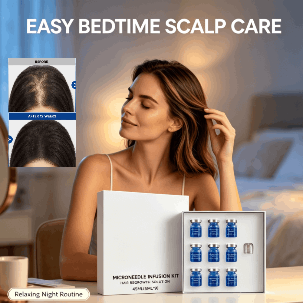 Ingrown Hair Serum - Kit de Microagujas para el Crecimiento