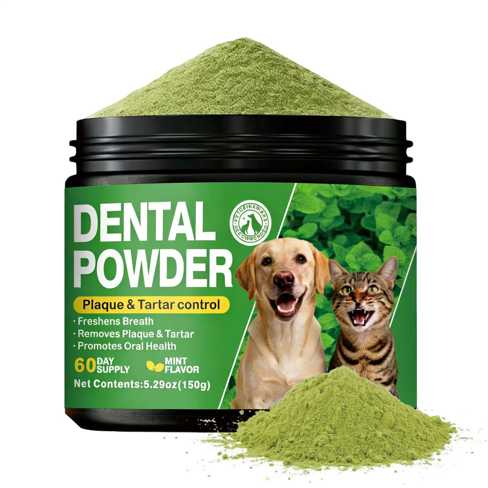 Men'S Grooming Guide - Polvo Dental para Perros de 150g,