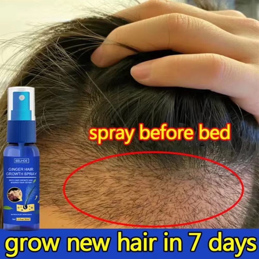 Ingrown Hair Serum - Spray de Crecimiento Rápido del Cabello