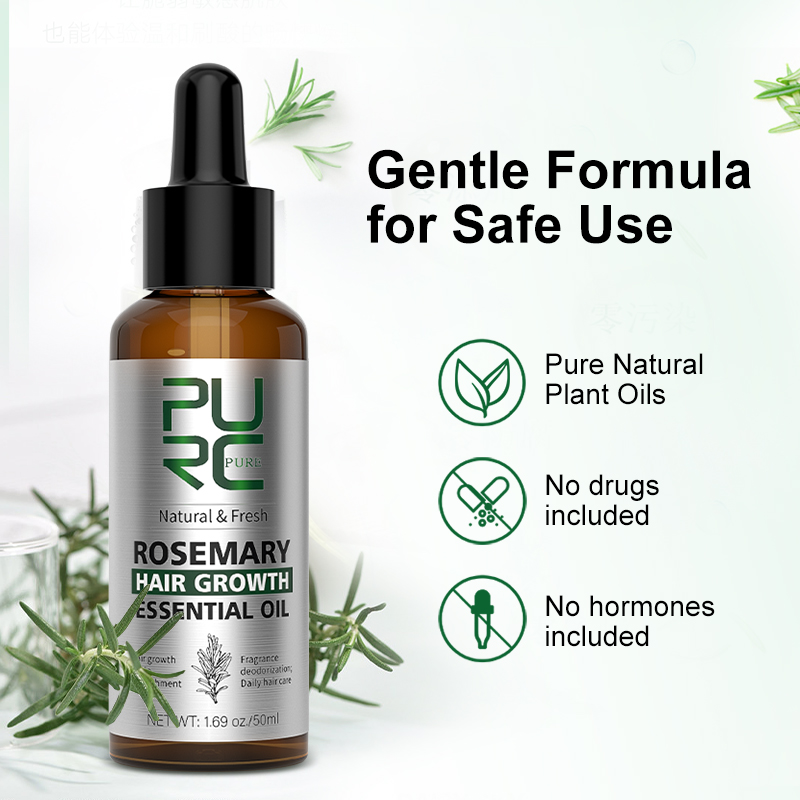 Aceite de romero PURC para el  - Ingrown Hair Serum reseña y precio