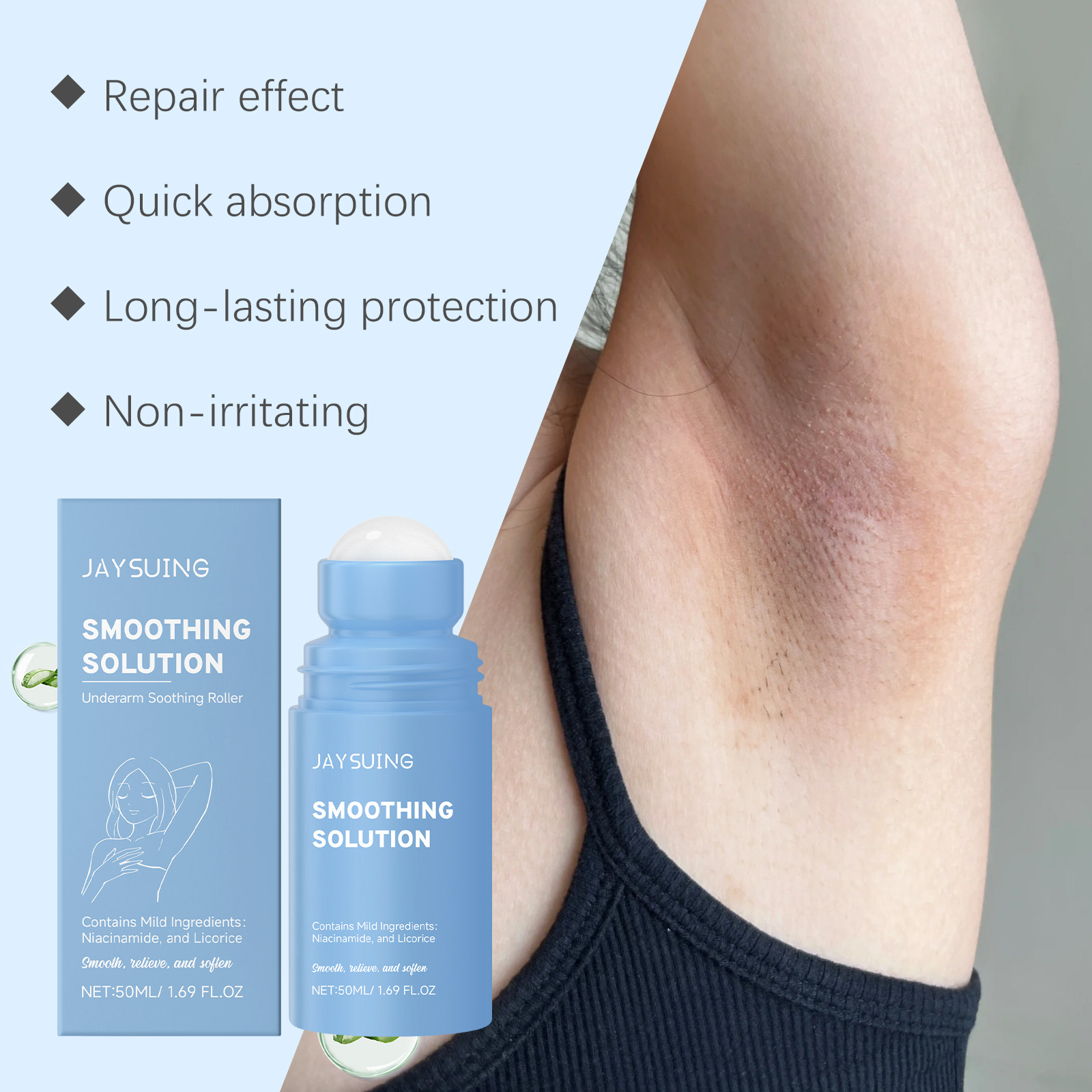 Rodillo calmante para después  - Ingrown Hair Serum reseña y precio