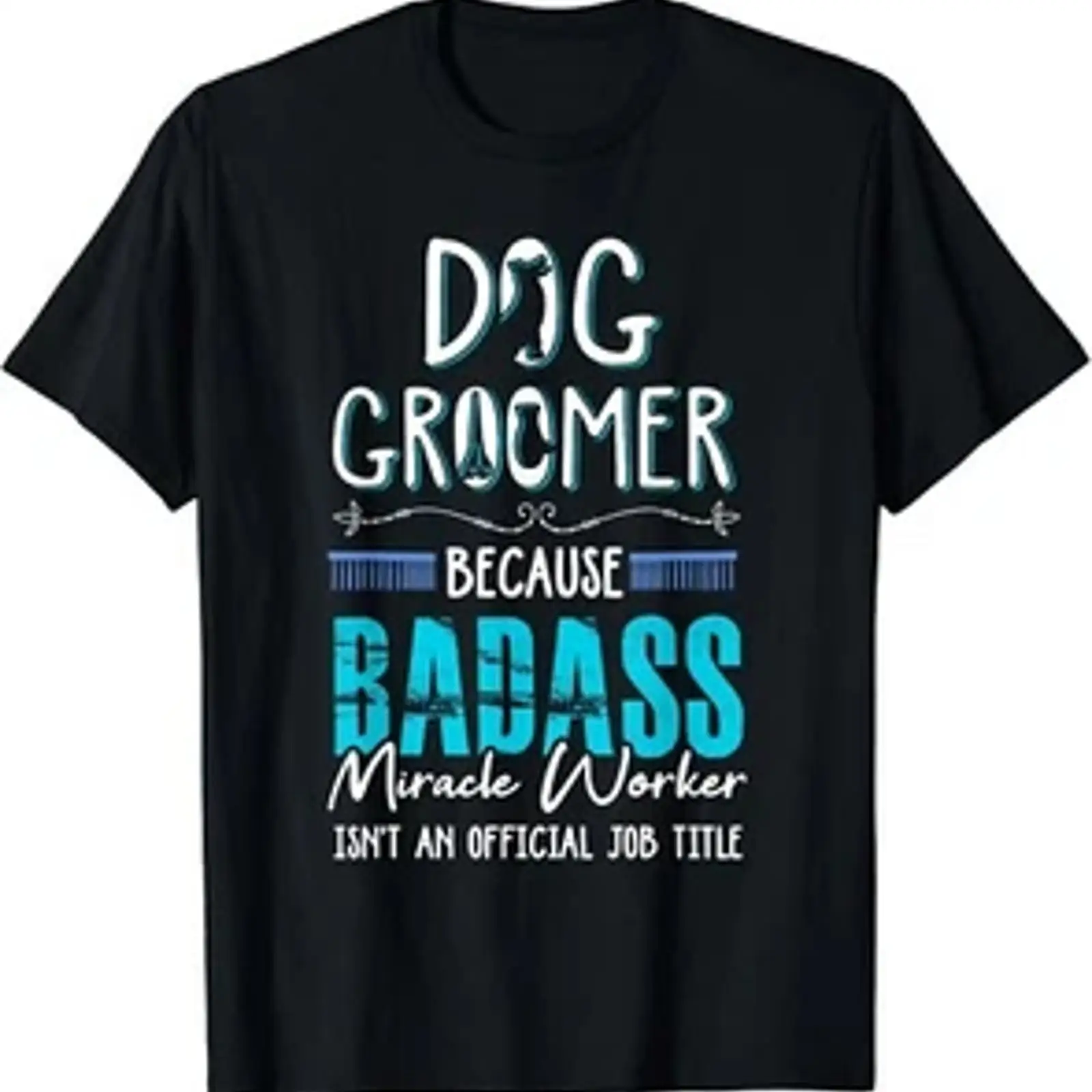 Camiseta divertida para peluqu - Men Grooming Quotes Short reseña y precio