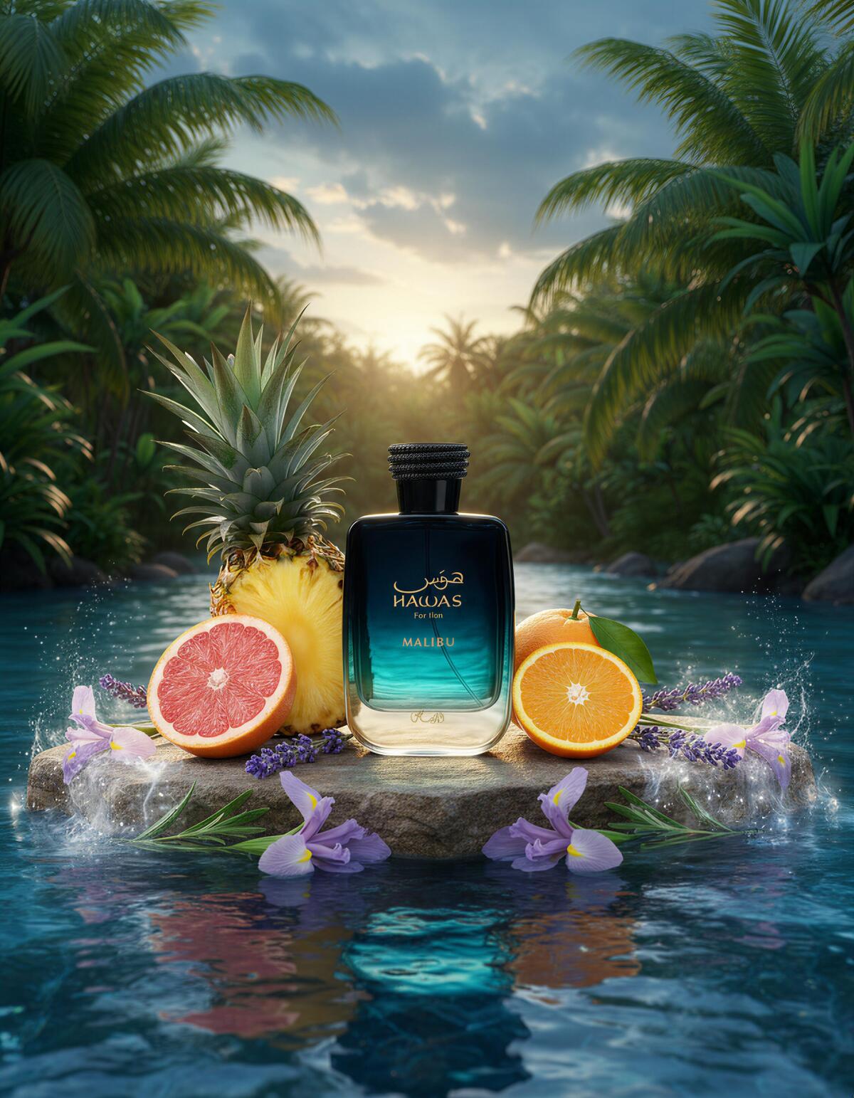 Rasasi Hawas Malibu For Him ED - Cologne Spray Bottle reseña y precio