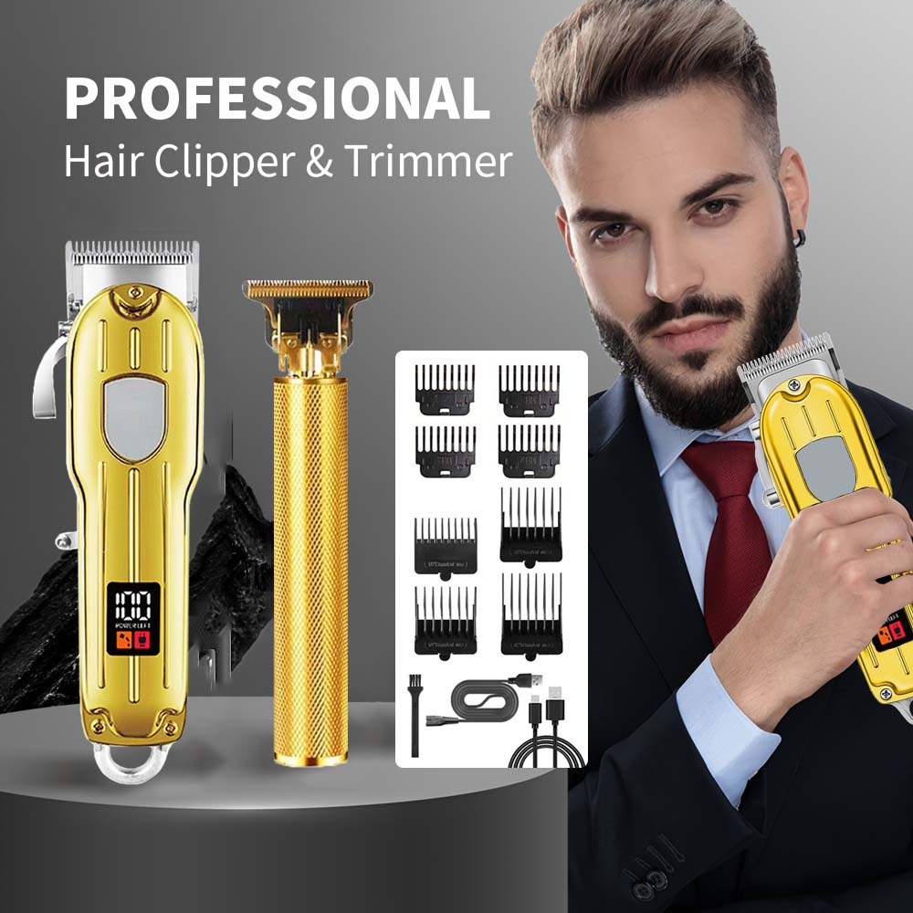 Juego de cortapelos eléctrico  - Men'S Grooming Guide reseña y precio