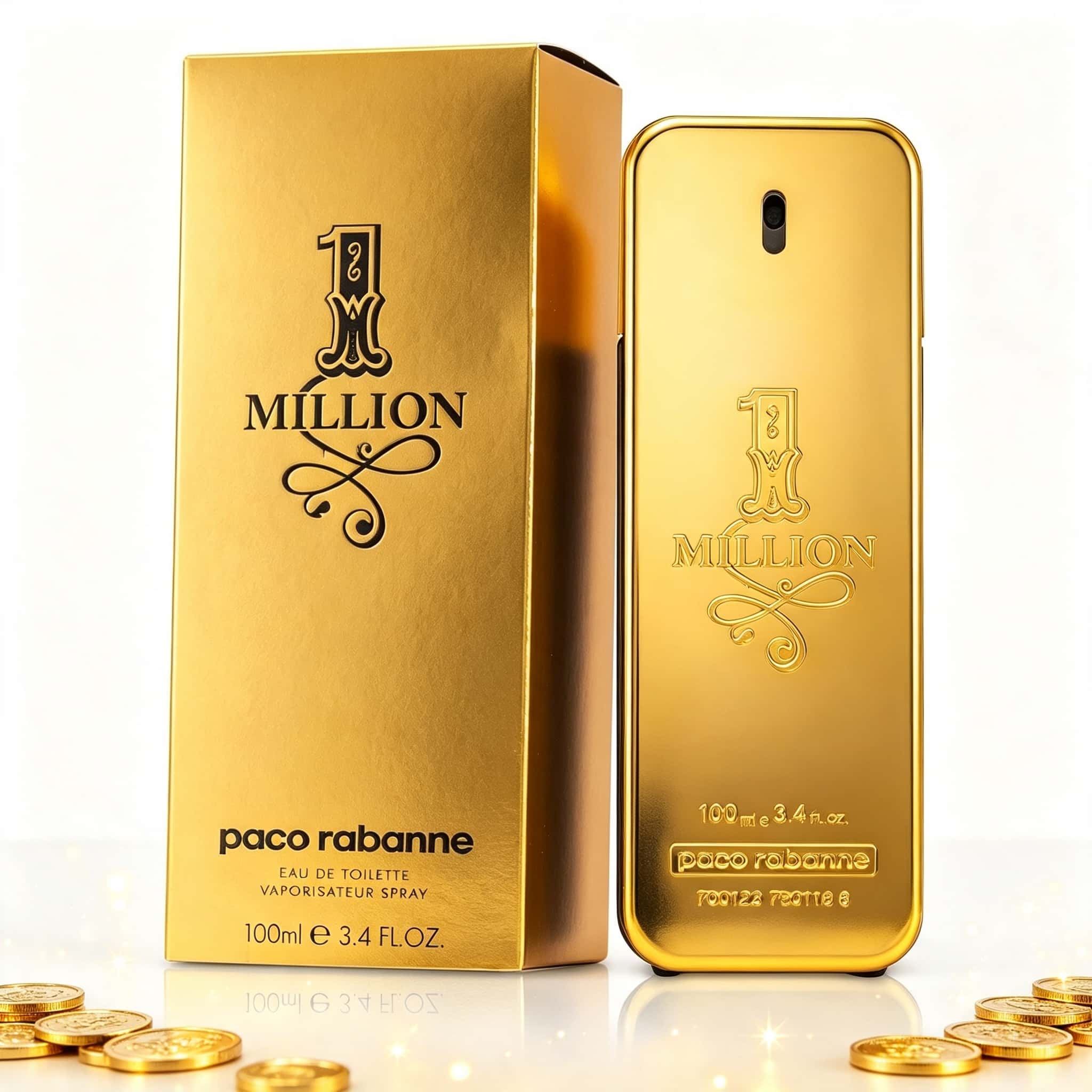 Perfume Paco Rabanne 1 Million - Cologne Spray Bottle reseña y precio
